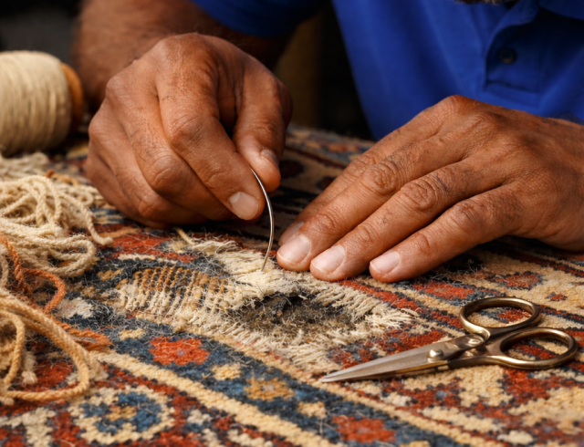 Restauração de Tapetes – Recuperação Técnica e Preservação da Arte