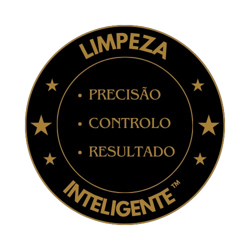 selo do método de limpeza inteligente da top wash, praia, cabo verde